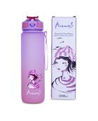 Bouteille d'eau en plastique Anemoss pourpre - 1 L