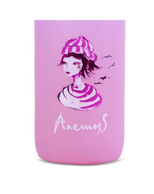 Bouteille d'eau en plastique Anemoss pourpre - 1 L