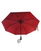 Parapluie pliable automatique Biggdesign Moods Up bordeaux rouge - D. 98 cm
