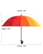Parapluie Biggdesign Moods Up Rainbow multicolore