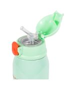 Bouteille d'eau Milk&Moo Jungle Friends verte - 20,5 x 8 cm