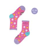 Confezione da 5 paia di calzini per bambini Milk&Moo 27-30 multicolori