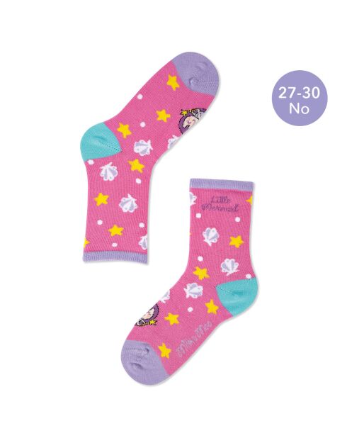 Confezione da 5 paia di calzini per bambini Milk&Moo 27-30 multicolori