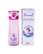 Bouteille d'eau en plastique Anemoss pourpre - 600 ml
