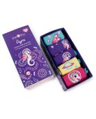 Pack de 5 pares de calcetines multicolores Milk&Moo Ayris 31-35 para niños