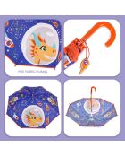 Bouteille d'eau Milk&Moo Mermaid violette - 20,5 x 8 cm