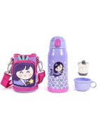 Bouteille d'eau Milk&Moo Mermaid violette - 20,5 x 8 cm
