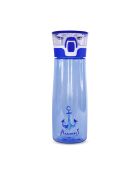 Bouteille d'eau en plastique Anemoss bleue - 600 ml