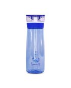 Bouteille d'eau en plastique Anemoss bleue - 600 ml