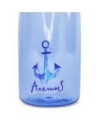 Bouteille d'eau en plastique Anemoss bleue - 600 ml
