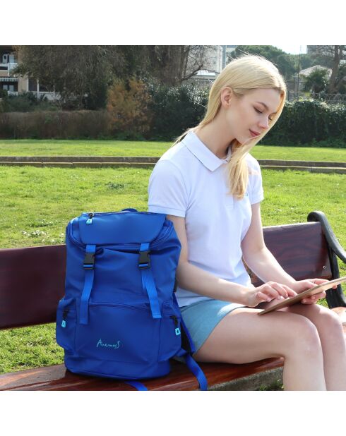 Bolsa para portátil Anemoss azul marino