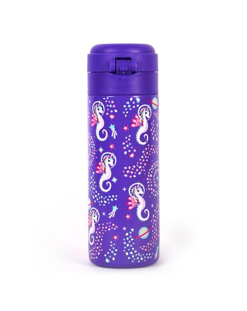 Bouteille d'eau Milk&Moo Ayris violette - 420 ml