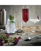 6 Flûtes Mixology Jazz transparents - 30 cl