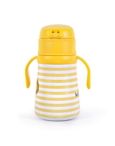 Bouteille d'eau Milk&Moo Bee Thermique jaune- 17 x 8,3 cm