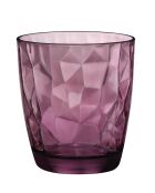6 Tumblers Diamond DOF mauve - 39 cl