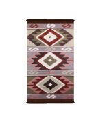 Tapis réversible BiggHome vintage multicolore - 80 x 150 cm