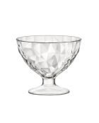 12 Mini coupes à glace Diamond transparents - 22 cl