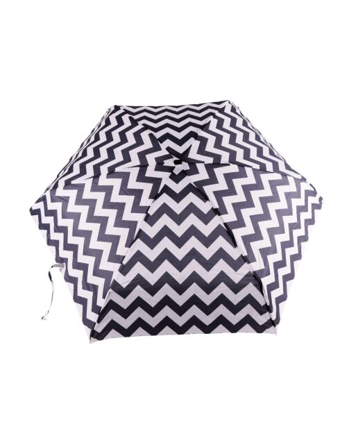 Parapluie pliable Biggdesign Moods Up blanc/noir