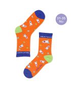 Confezione da 5 paia di calzini per bambini Milk&Moo Ponix 31-35 multicolore