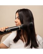 Brosse sèche-cheveux et coiffeur multifonction Ionique avec technologie Coanda et Wavify noir/doré - D. 4,3 x 24 cm