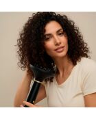 Brosse sèche-cheveux et coiffeur multifonction Ionique avec technologie Coanda et Wavify noir/doré - D. 4,3 x 24 cm