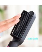 Brosse Lissante Céramique Cestrus noire et fuchsia - 27 x 4 x 4,2 cm