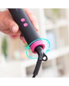 Brosse Lissante Céramique Cestrus noire et fuchsia - 27 x 4 x 4,2 cm