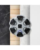 Machine de boxe musicale rechargeable Beatfist gris/noir - 37,5 x 37,5 x 5 cm