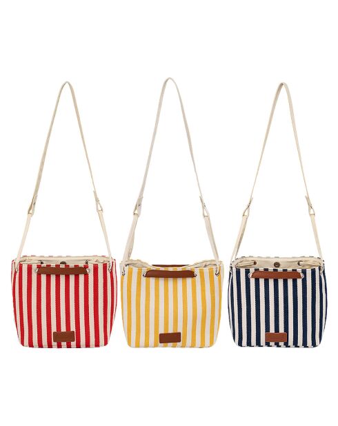 Anemoss gelbe Tragetasche - 23,5 x 12 x 22 cm