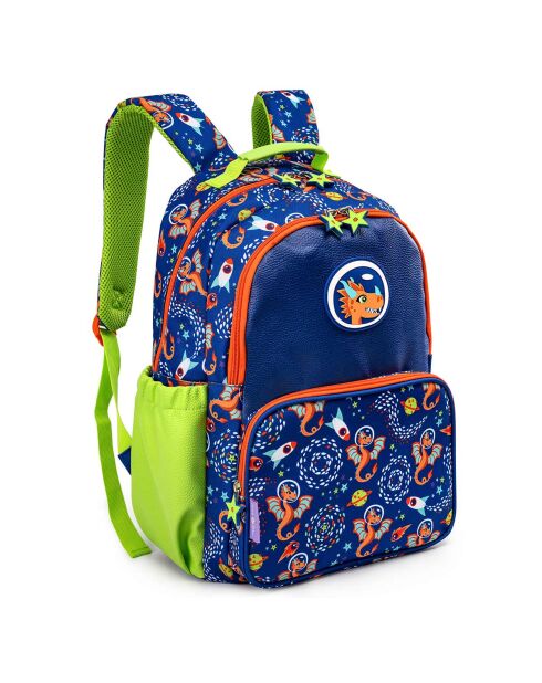 Milk&Moo Ponix blaue Tasche - 30 x 42 x 16 cm