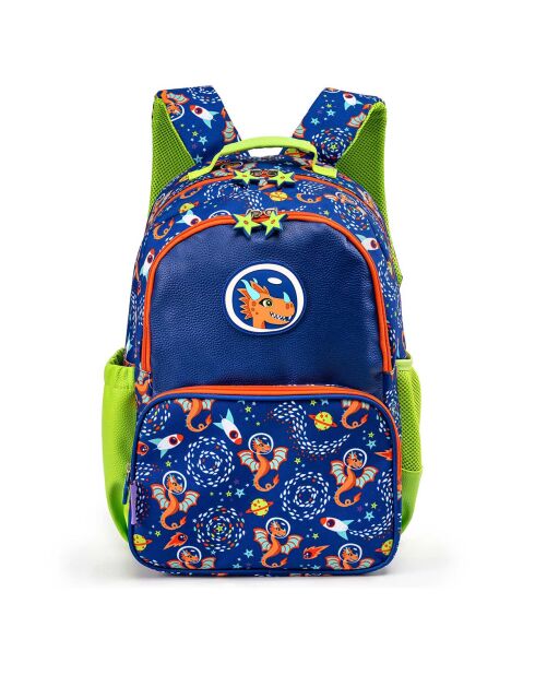 Milk&Moo Ponix blaue Tasche - 30 x 42 x 16 cm