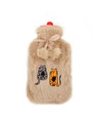 Bouillotte Biggdesign Cats beige - 2 L