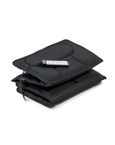 Matelas de massage par vibration Vhemat noir - 156 x 54 x 3 cm