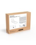 Matelas de massage par vibration Vhemat noir - 156 x 54 x 3 cm