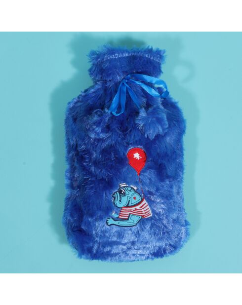 Bouillotte Biggdesign Mr. Allright bleue - 2 L