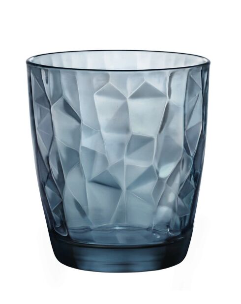 6 Gobelets Diamond DOF bleus - 39 cl