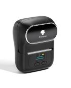Phomemo M110 tragbarer Thermoetikettendrucker, 11,4 x 8,7 x 6,2 cm, Schwarz
