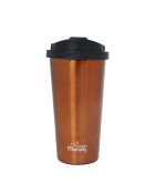 Tasse thermos avec couvercle Any Morning Travel cuivre - 500 ml