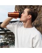 Tasse thermos avec couvercle Any Morning Travel cuivre - 500 ml