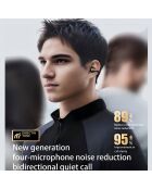 Écouteurs in Ear Bluetooth Kinglucky Clip-on noirs