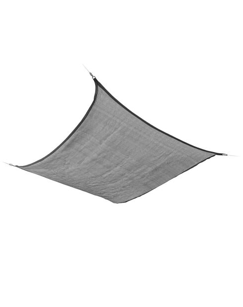 Voile d’ombrage rectangulaire Shazail gris - 2 x 3 m