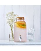 Distributore di succo rosa Raya - 3,35 L