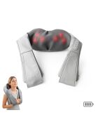 Pro Massatsu oplaadbaar shiatsu-massageapparaat grijs - 117 x 18 x 13 cm