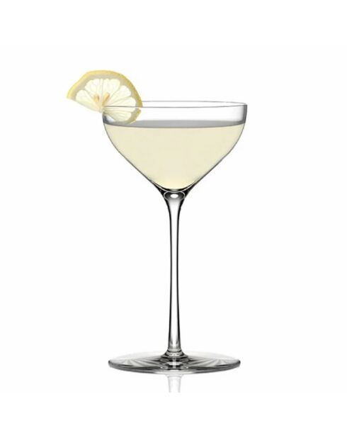 6 Verres à cocktail Nick & Nora Kyoto transparents - 19 cl