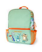 Bolso verde Milk&Moo Jungle Friends, 33 x 25 x 10 cm