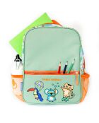 Bolso verde Milk&Moo Jungle Friends, 33 x 25 x 10 cm