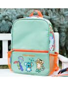 Bolso verde Milk&Moo Jungle Friends, 33 x 25 x 10 cm