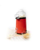 Machine à pop-corn à air chaud Popmar rouge/noir - 15 x 26 x 14,5 cm
