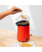 Machine à pop-corn à air chaud Popmar rouge/noir - 15 x 26 x 14,5 cm