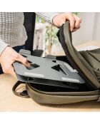 Support Pliable et Réglable pour portable Lastan gris - 26,5 x 22 x 4,5 cm